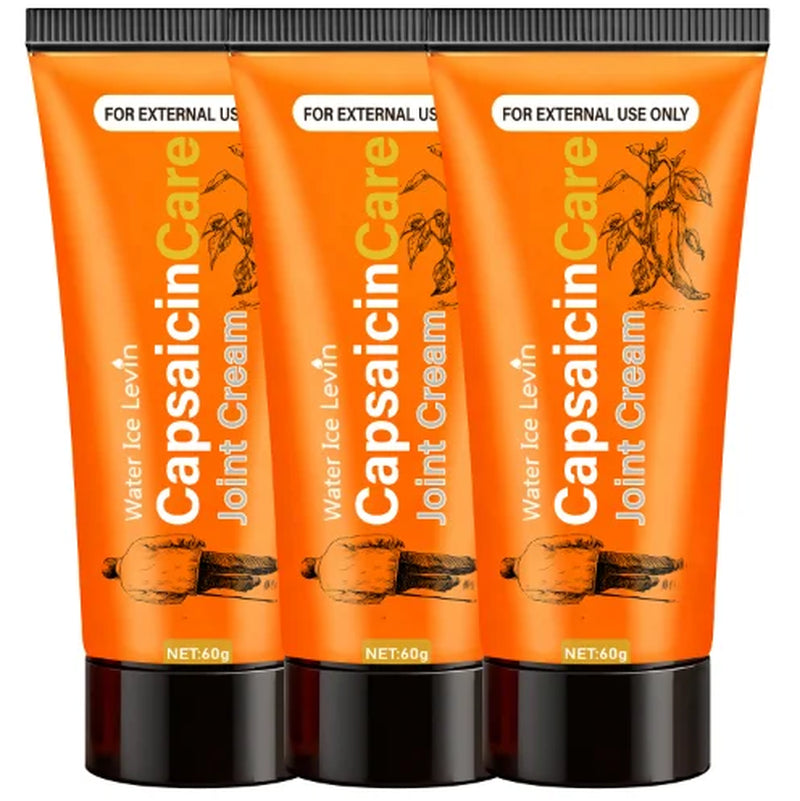 Capsaicin Care Joint Cream for Targeted Relief & Moisturizing with Glucosamine & Vitamin C.
