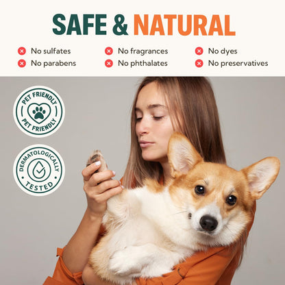 Paw Balm for Dog and Cat Paw Pad Balm Dog Nose Balm Cat Butter Paw Moisturizer Protect Dry Cracked Paw Foot Paw Elbows with 100% Natural Oil 3.5 Oz (Aloe & Vanilla)